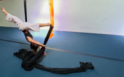 cours tissu acrobatie aérienne