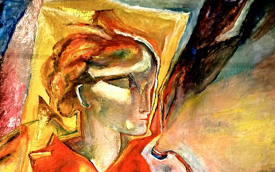 Une peinture pour les portes ouvertes de l’Atelier Anna STEIN