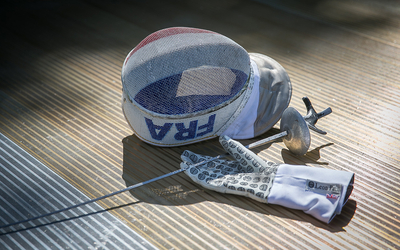 Photo d'un équipement d'escrime.