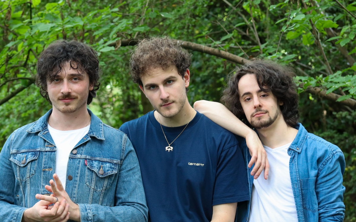 Les trois membres d'Assoiffés d'Azur