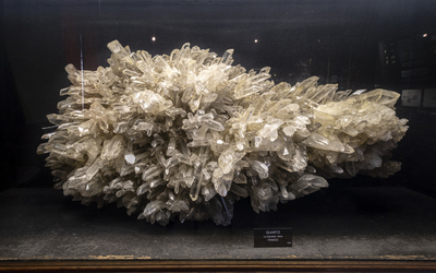 un détail de pierre minérale 