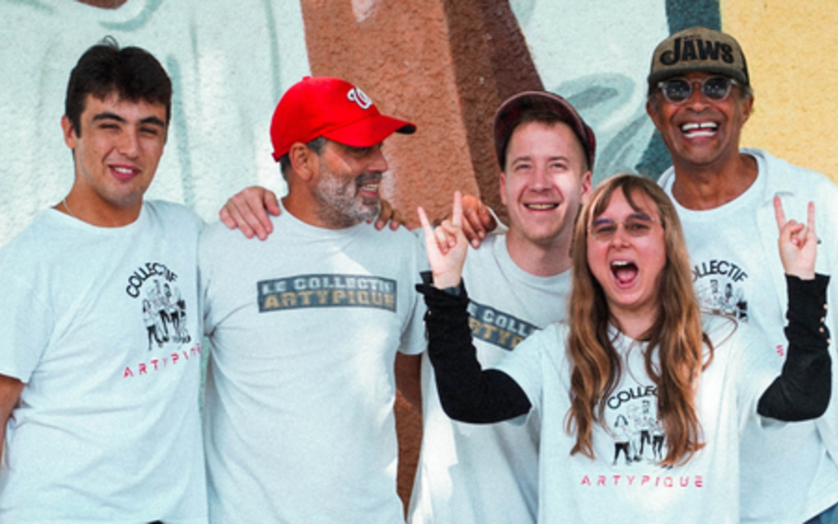 Soirée solidaire Collectif Artypique et son parrain Yannick NOAH