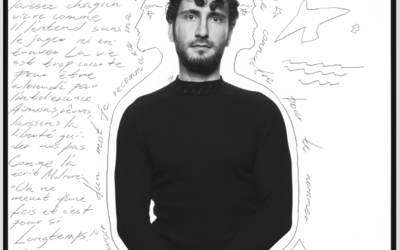 Une des pièces de l'artiste