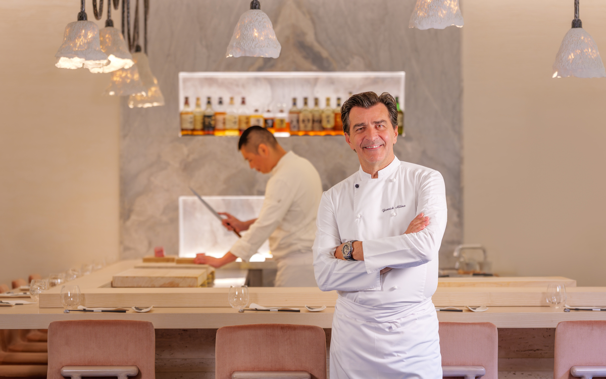 Le chef Yannick Alléno