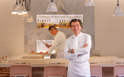 Le chef Yannick Alléno