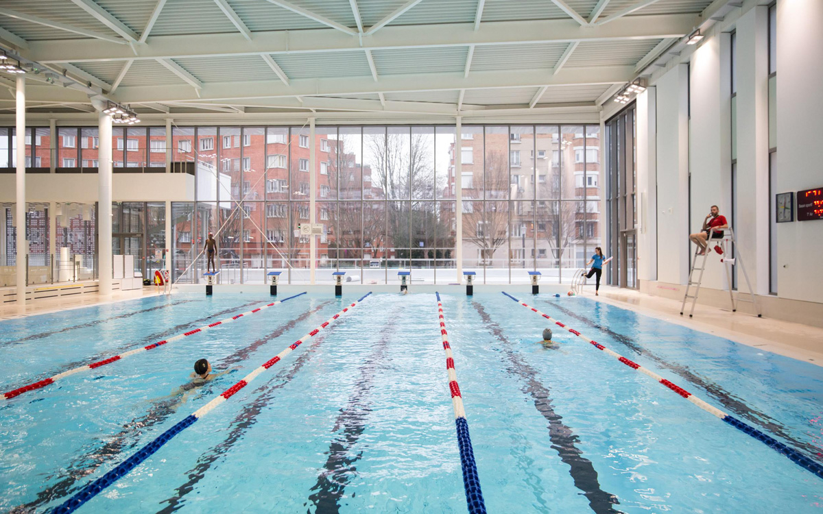 Photo de la piscine Yvonne-Godard (20e)