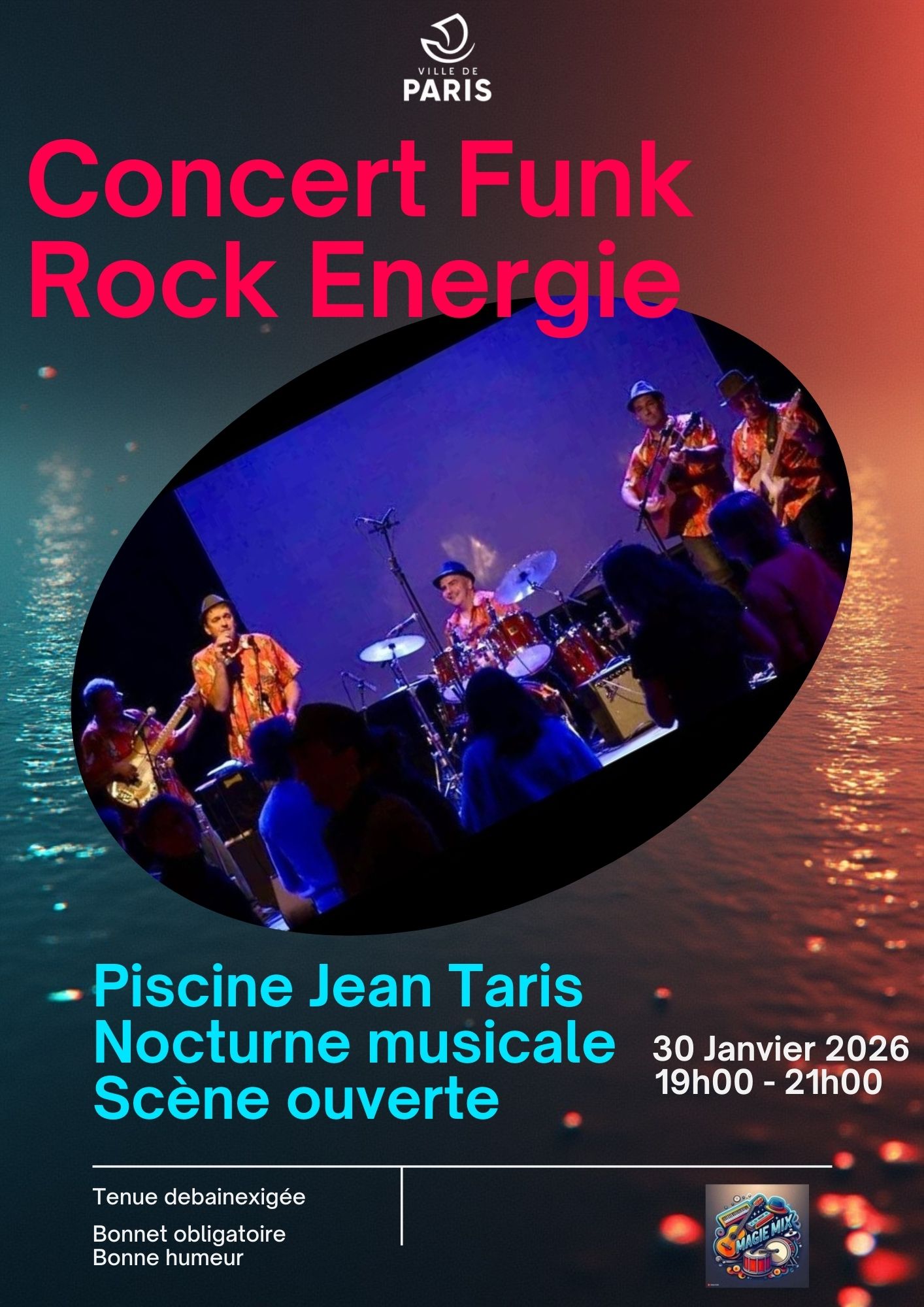 Affiche Concert Jean Taris.