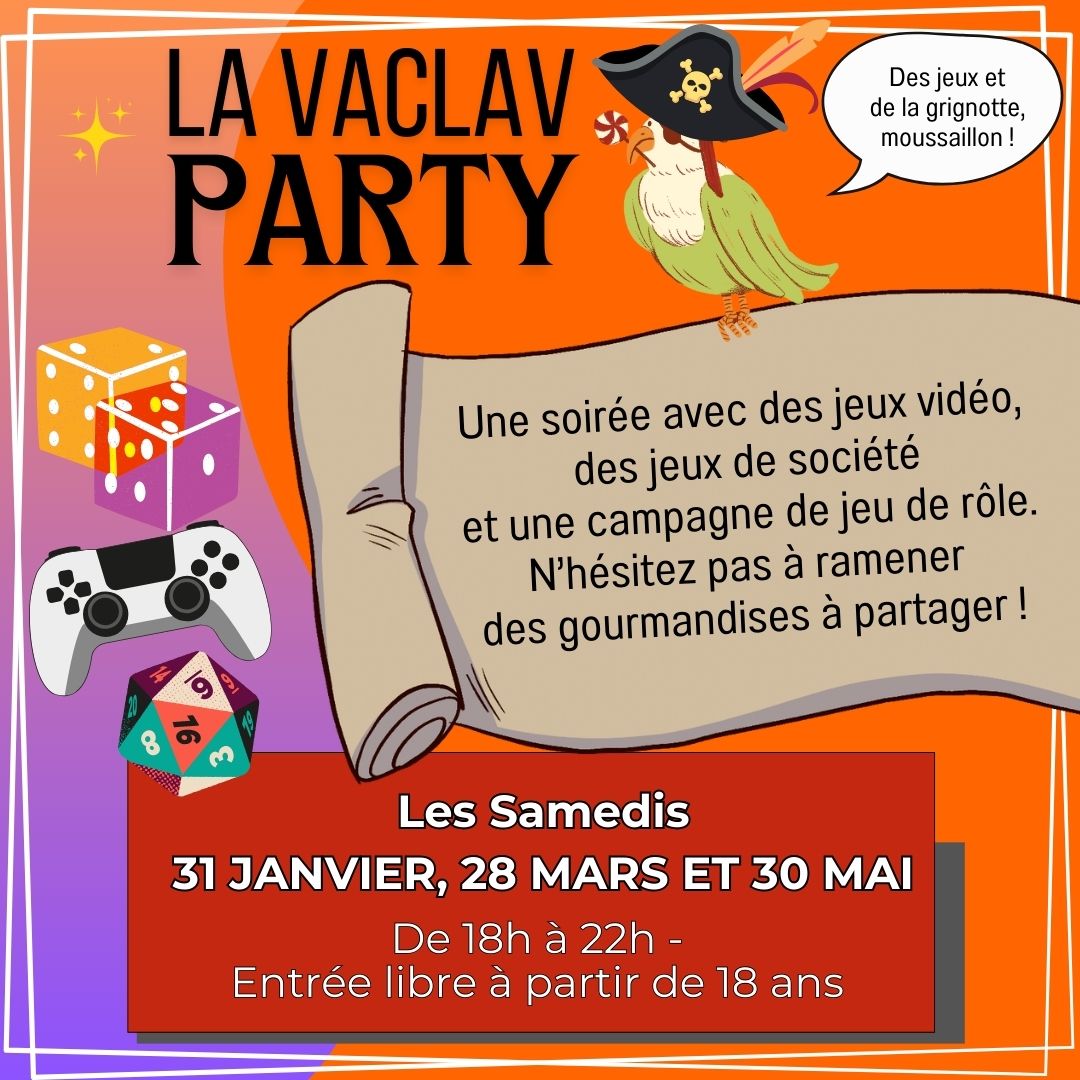 la vaclav party post