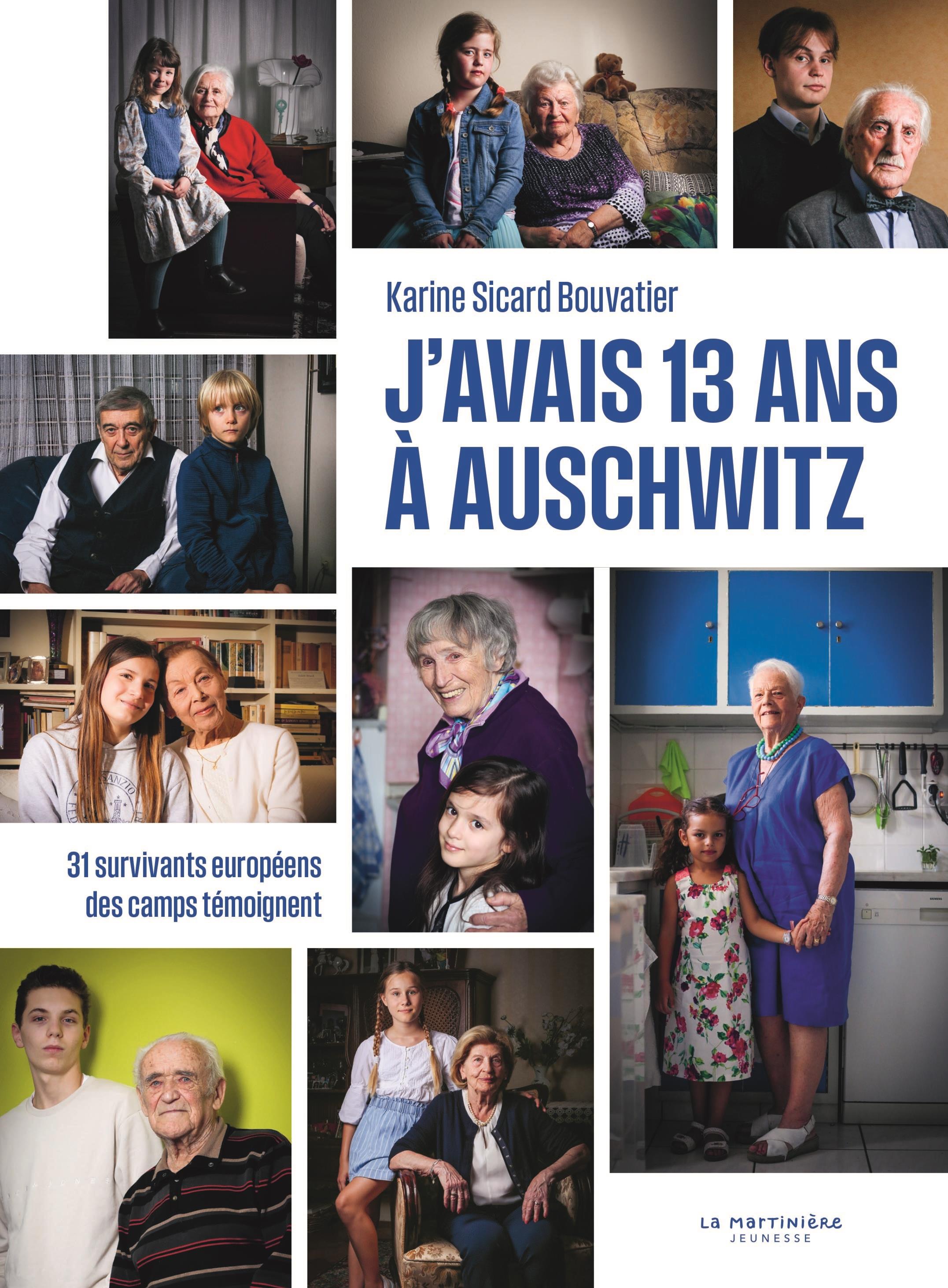 Couverture du livre "J'avais 13 ans à Auschwitz" 