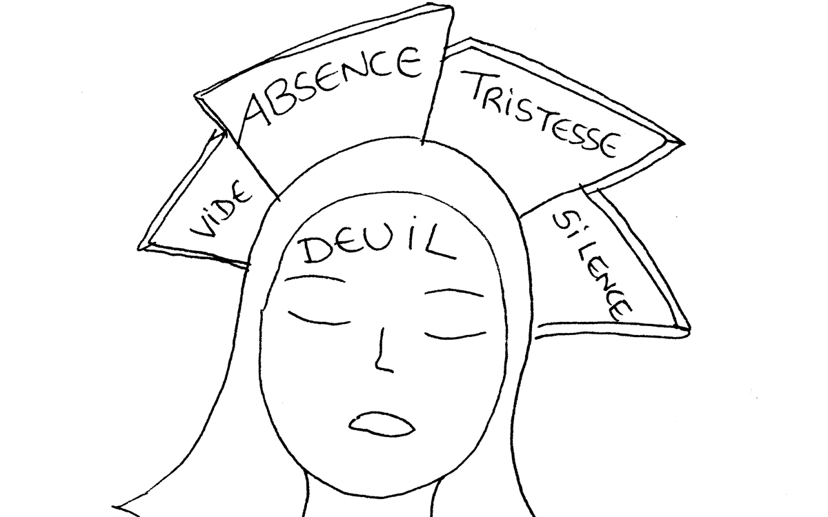 "Mon deuil peut-il être joyeux?" Exposition BD Alexandra Fadin