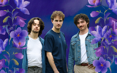 Les trois membres d'Assoiffés d'Azur