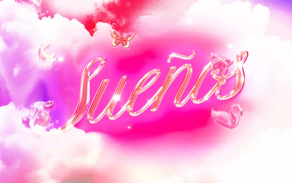 Visuel de la soirée Jetlag : Sueños Del Amor en rose avec des nuages blancs