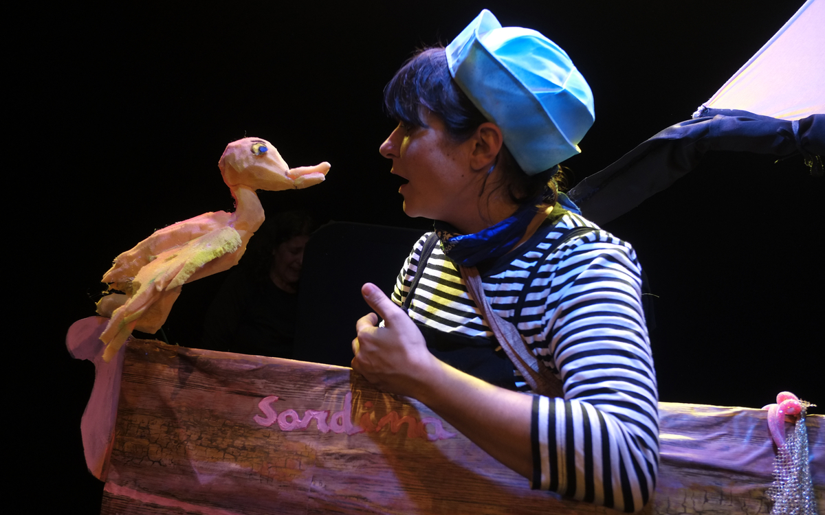 Voyage à la mer A La Folie Théâtre Spectacle pour les tout-petits, bébés, marionnettes 