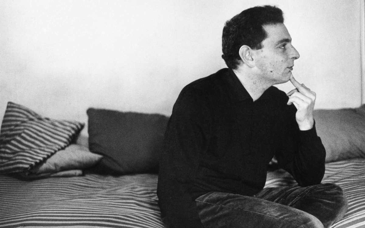 Photographie en noir et blanc de Georges Perec