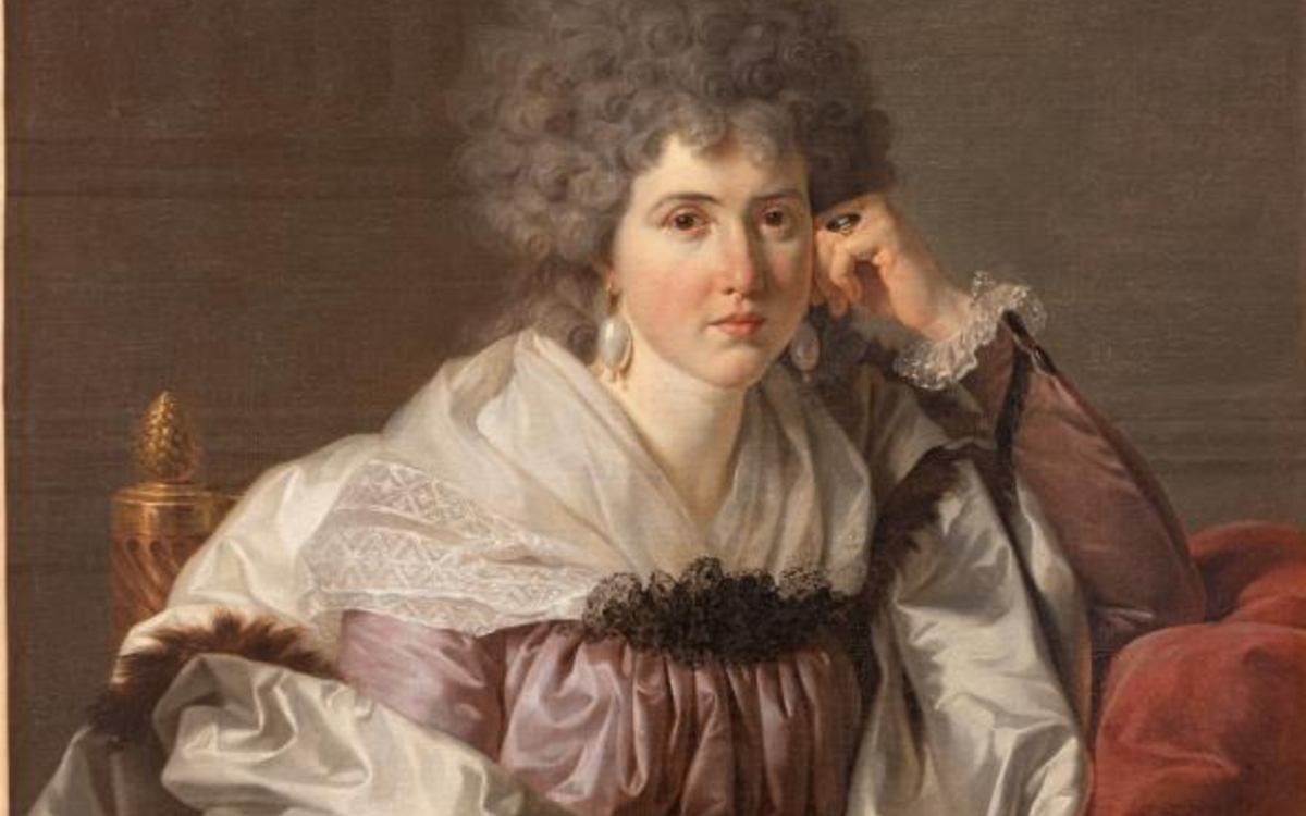 Tableau représentant un portrait de Nicaise Perrin 