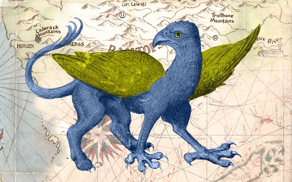 Visuel de l'exposition « Cartes imaginaires » présentée à la BnF