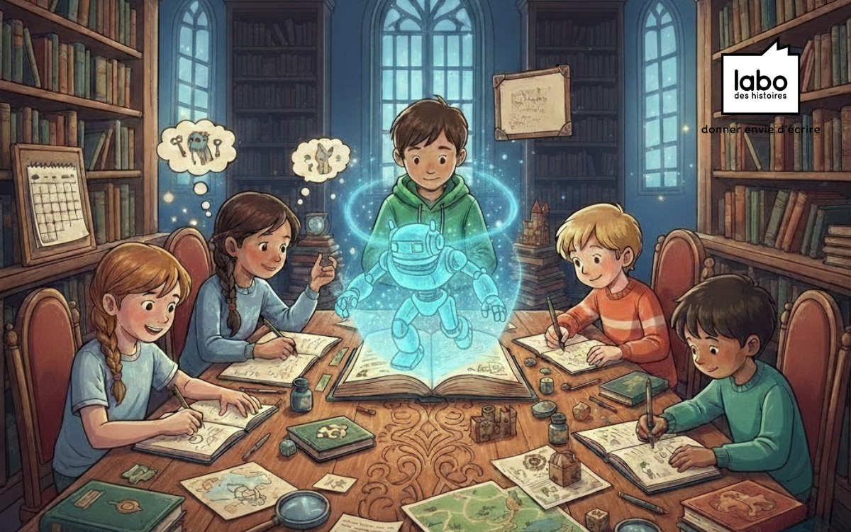 Stage d'écriture créative pour les enfants, écriture d'un Escape Game durant les vacances de Pâques