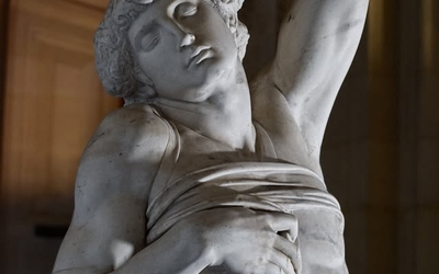 Statue de Michel-Ange Rodin