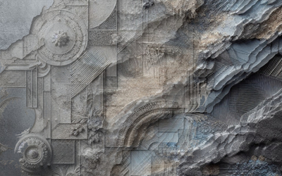 Écho-Matières explore la puissance sensible des matériaux — bois, textile, cuir,  métal ou terre — révélant comment ils continuent de vibrer bien après leur transformation par l’artiste. L’exposition met en lumière leur mémoire tactile : rugosités, souplesses, densités qui éveillent des émotions enfouies et suscitent une expérience intime. Les œuvres, qu’elles soient figuratives ou abstraites, dialoguent par leur charge perceptive plutôt que par leur style. Inspirée de la phénoménologie, Écho-Matières considère la matière comme une force critique et relationnelle, plus qu’un simple support. Chaque geste artistique agit comme une activation : il fait apparaître strates, tensions et traces latentes, transformant les propriétés physiques en expérience vivante.