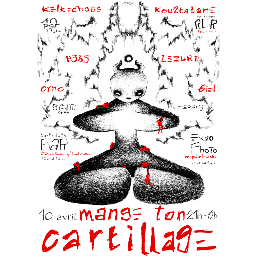 Affiche de l'événement Cartilage.