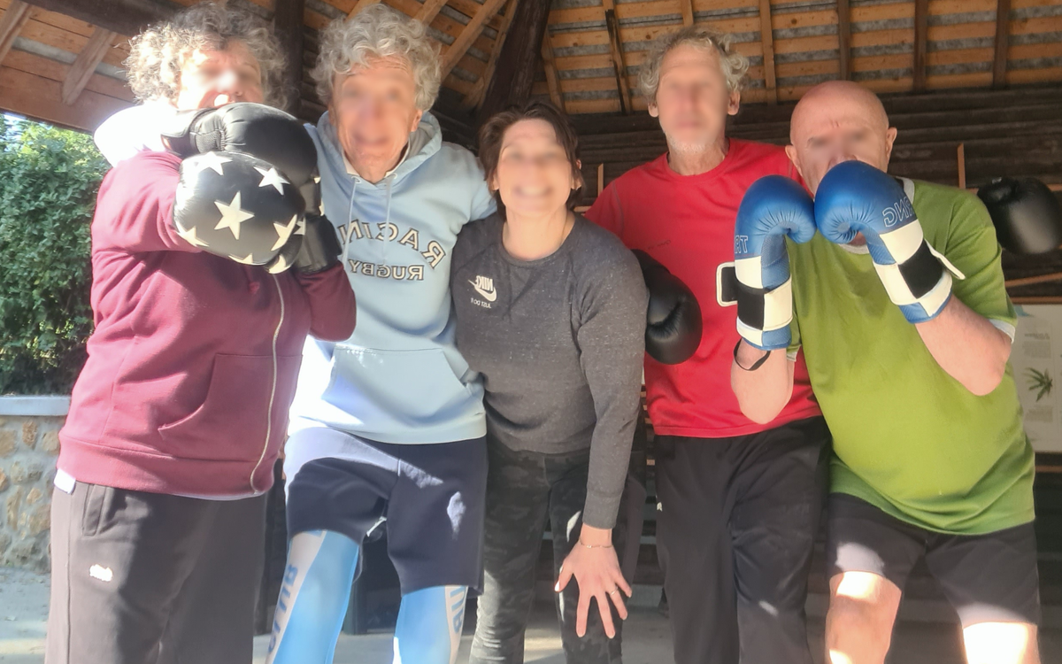 Sport seniors en plein air : Boxe par l'association CURIAL BOXING TEAM