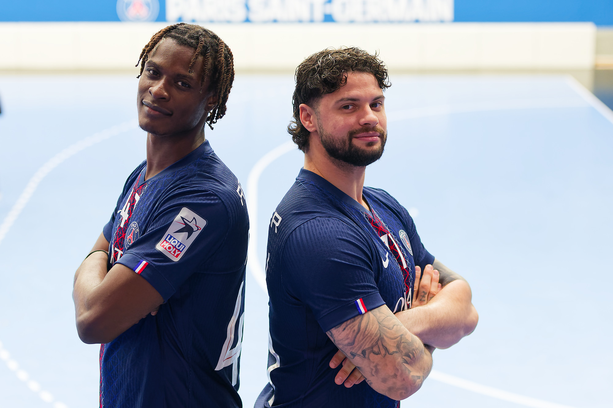 Portrait de Wallem Peleka et Elohim Prandi.