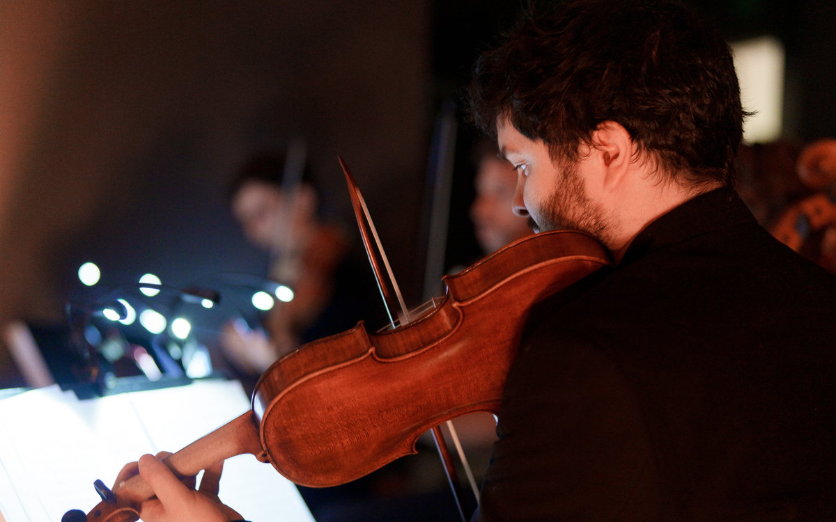 Le violon de théâtre