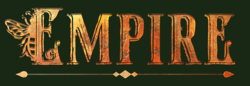 logo JDR Empire sur fond vert sapin