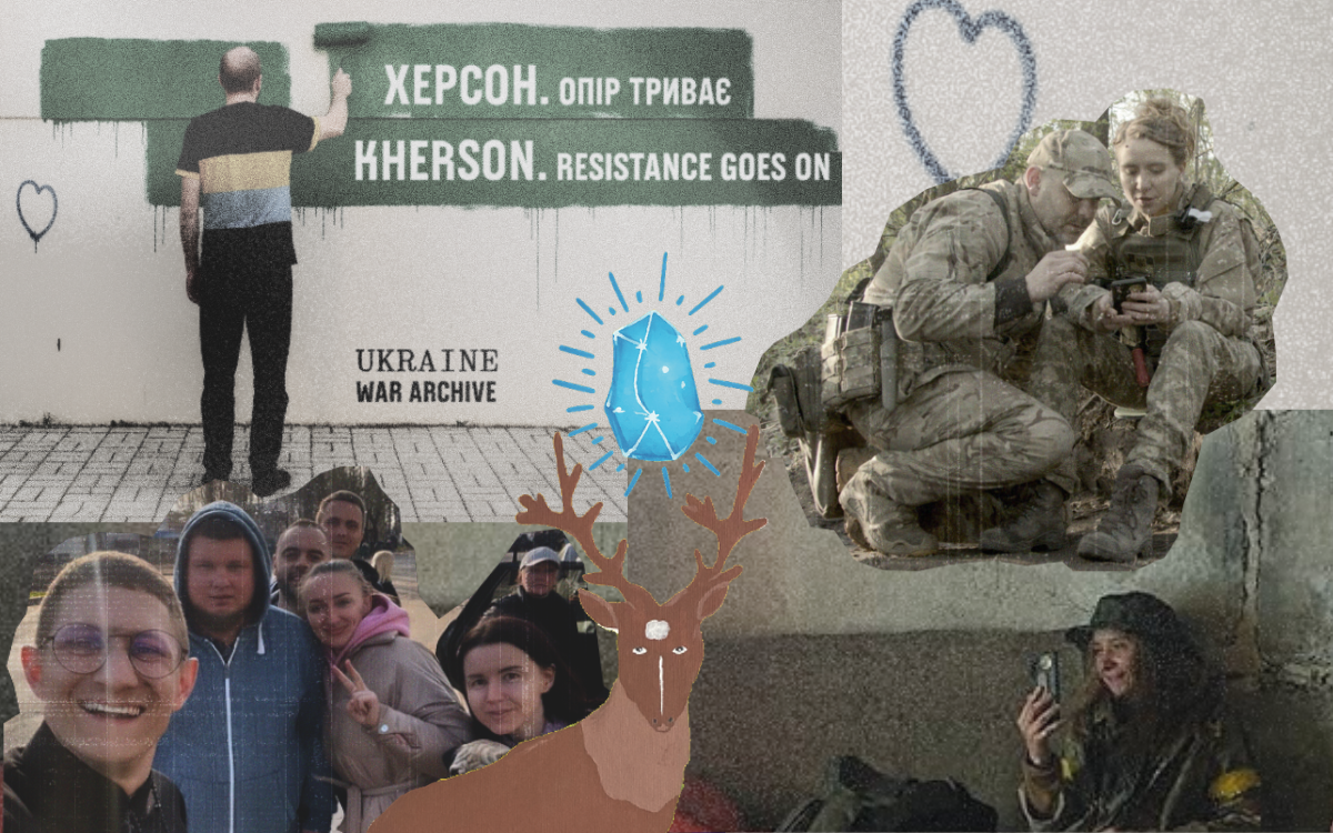 Images des documentaires « Kherson, the resistance goes on » de Tetiania Symon et « My Dear Theo » d'Alisa Kovalenko