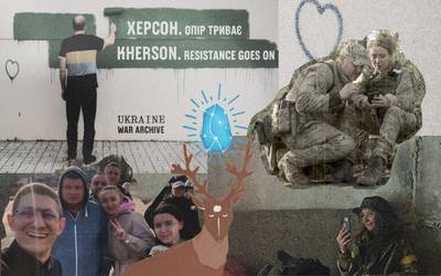 Images des documentaires « Kherson, the resistance goes on » de Tetiania Symon et « My Dear Theo » d'Alisa Kovalenko