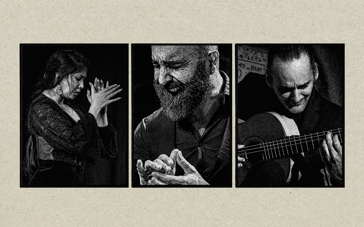 danseuse chanteur guitariste flamenco 