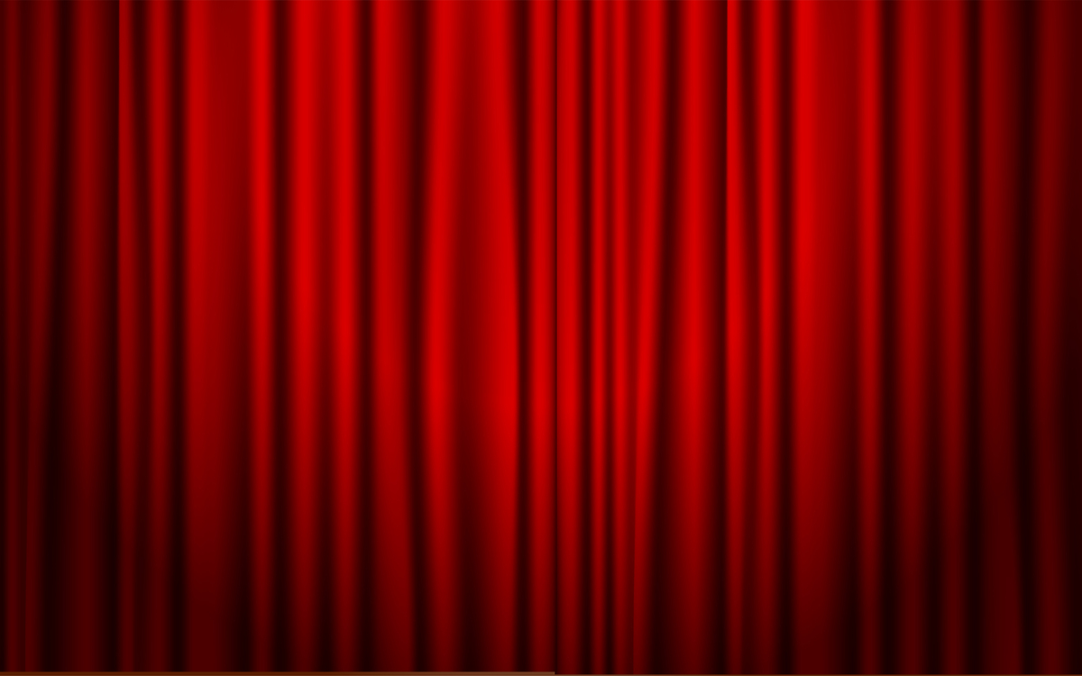 Rideau spectacle théâtre