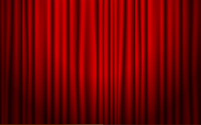Rideau spectacle théâtre