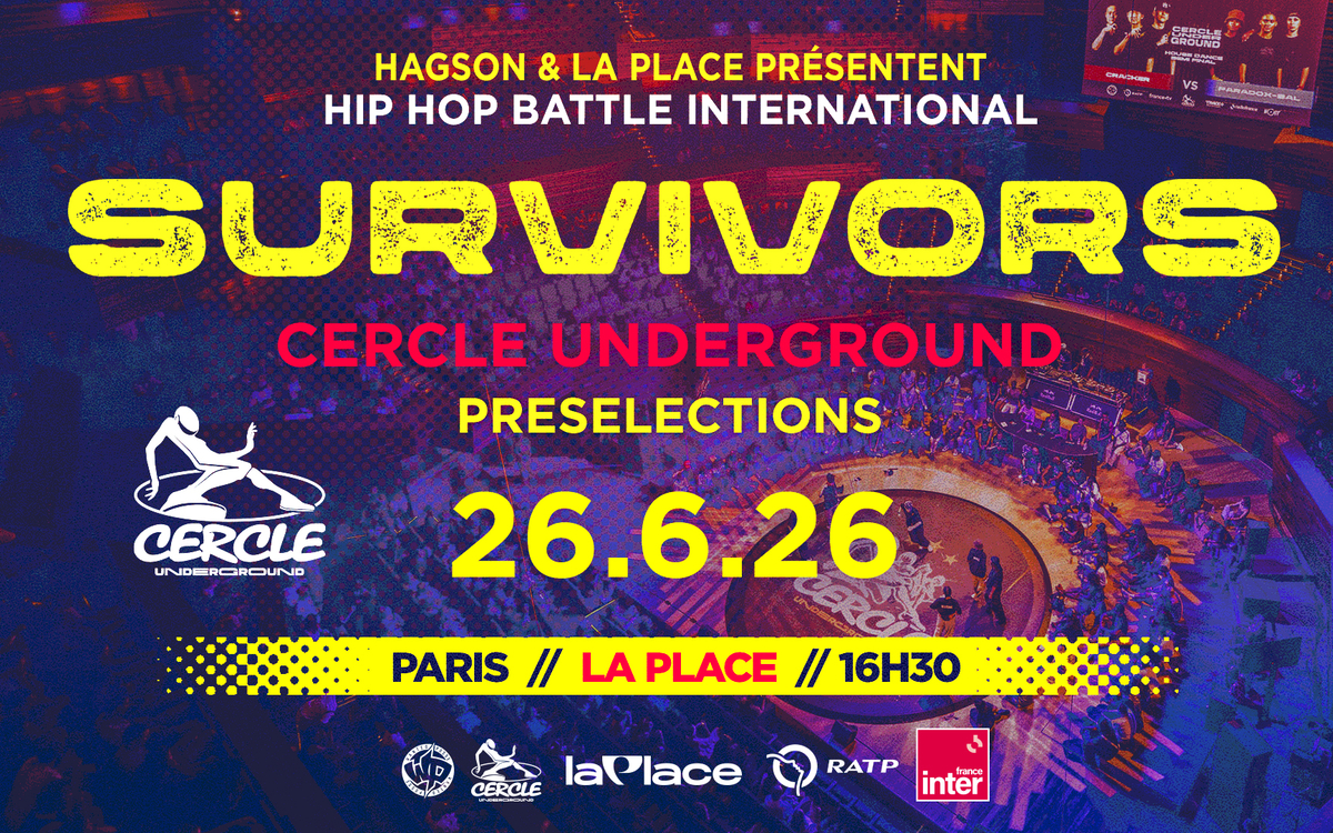 SURVIVORS · CERCLE UNDERGROUND