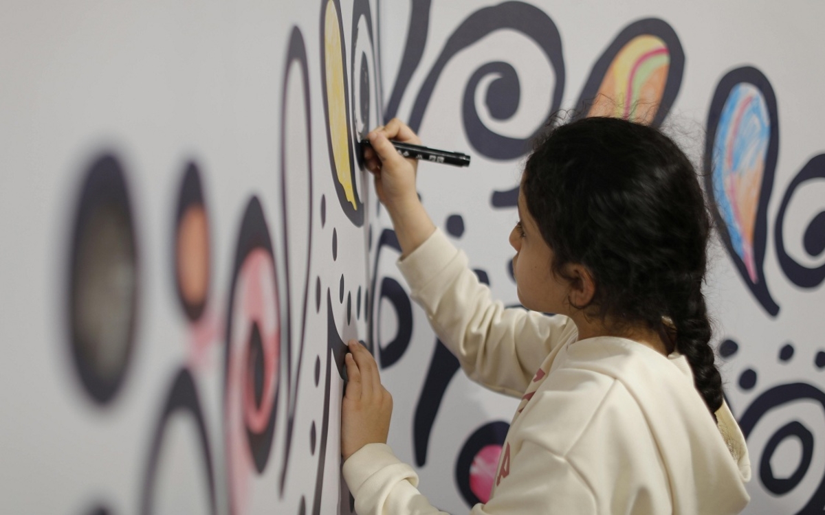 Fresque à colorier
