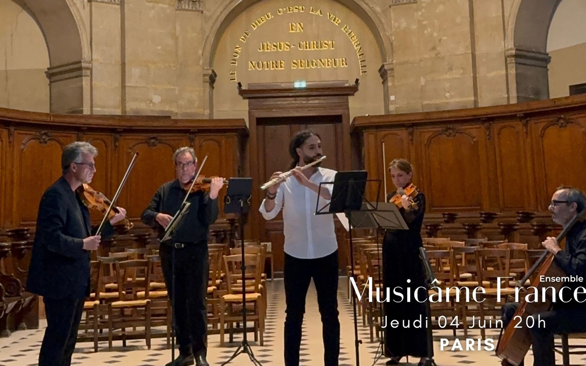 Concert : Rossini, Vivaldi, Tchaikovsky, Taffanel, Bizet, Aznavour, Saint-Saëns, Ibert, Poulenc, Ravel