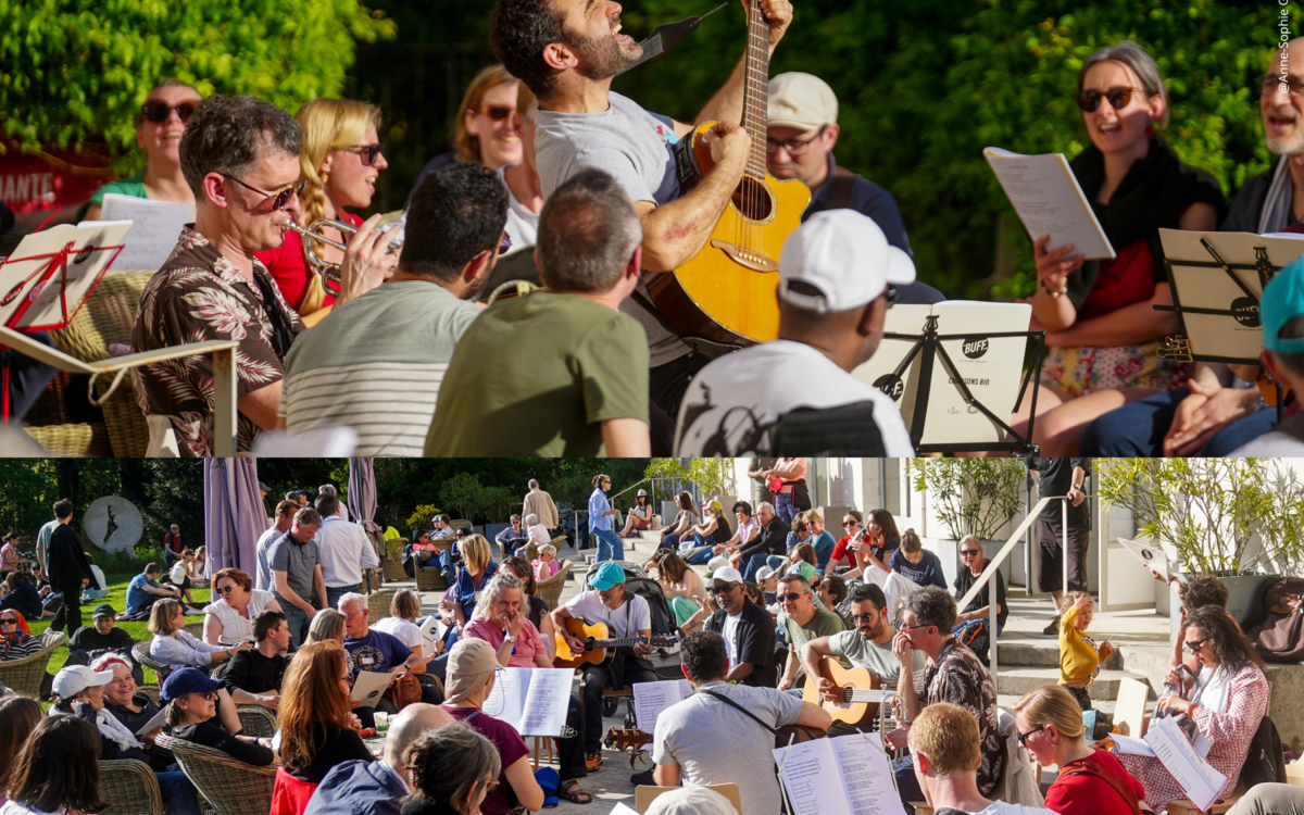 Le Grand Buff participatif de la Concorde: on joue et on chante ensemble !