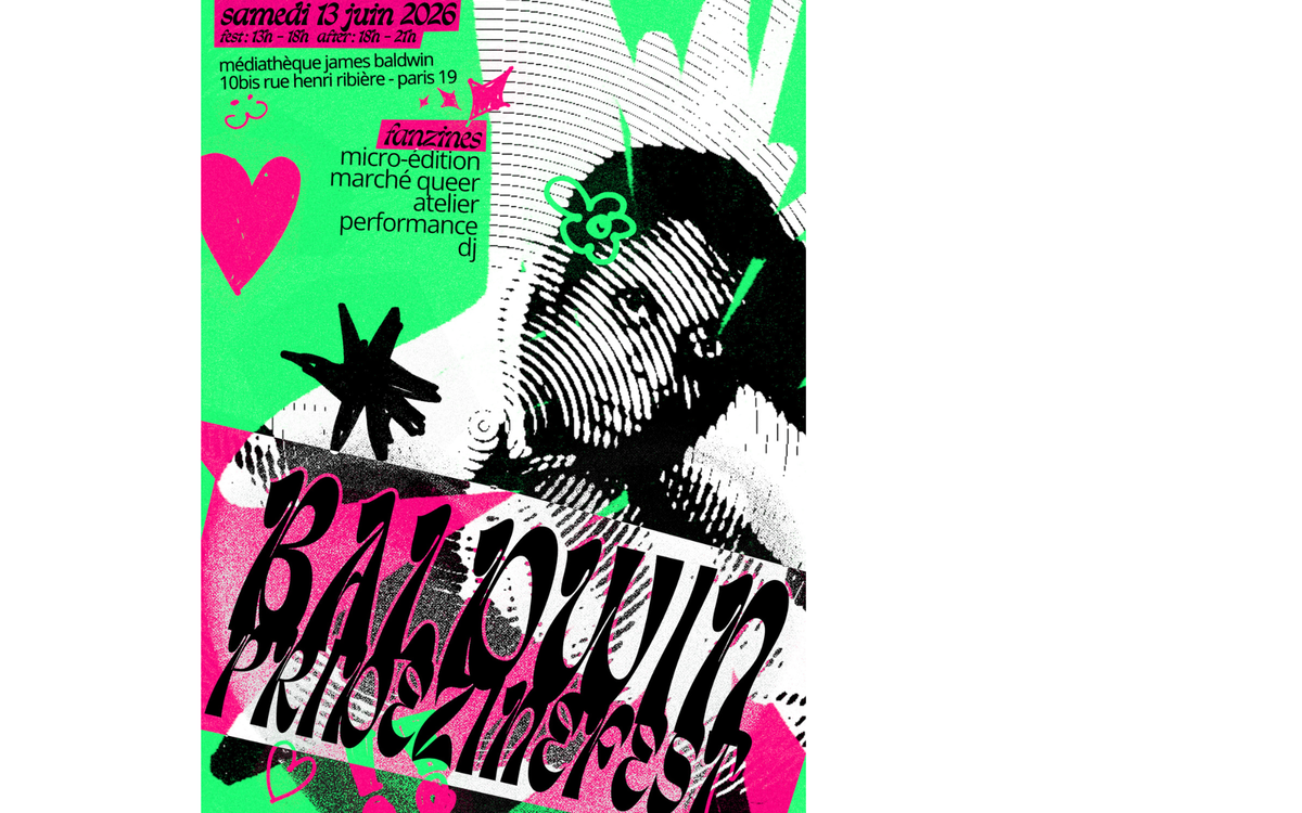 Baldwin Pride Zine Fest 2ème édition
