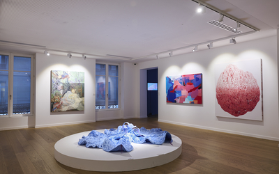 Visuel de l'exposition "Couleurs de Corée Lumière sur l'art contemporain coréen", Centre Culturel Coréen, Paris, 2025 