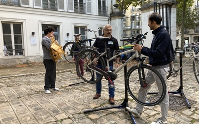 atelier mécanique vélo bénévole