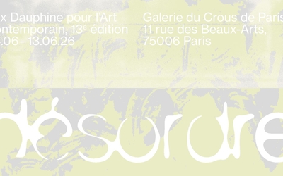 Affiche Prix Art Contemporain Nuit Blanche