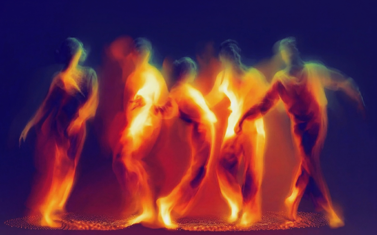 Danseurs en ombres