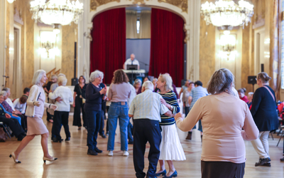 Photo du bal des seniors du 18e arrondissement, édition 2025