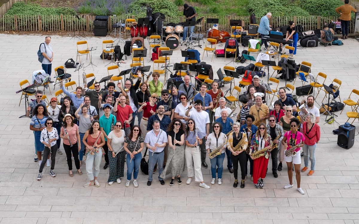 L'Orchestre d'harmonie de Clichy fête ses 100 ans, Parc Georges Brassens 15e