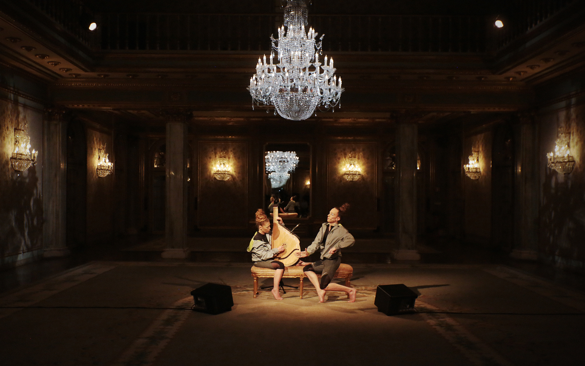 Performance dansée de Marie-Pierre Brébant et François Chaignaud