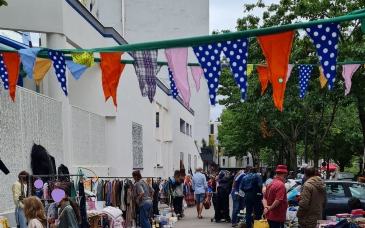 Vide-grenier des Amandiers (Paris 20e) le 7 juin 2026