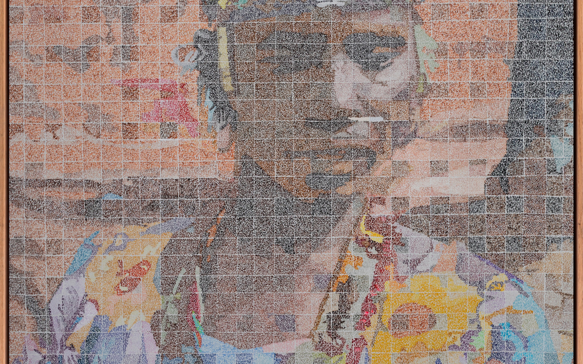 Peinture d'Alioune Diagne