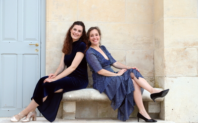 Clara Bellon et Héloïse Bertrand-Oléari