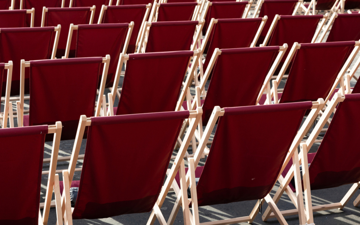 Cinéma en plein air dans le 14e