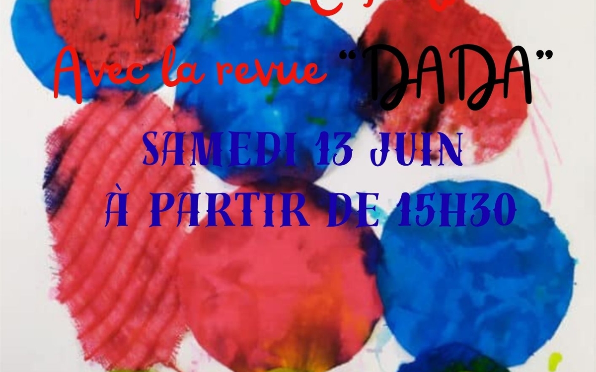 Atelier enfant avec la revue "DADA